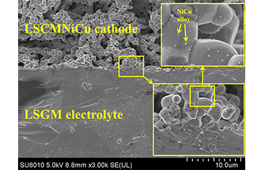 Enhanced CO2 Electrolysis with  Metal-Oxide Interface Structures 2011-2744